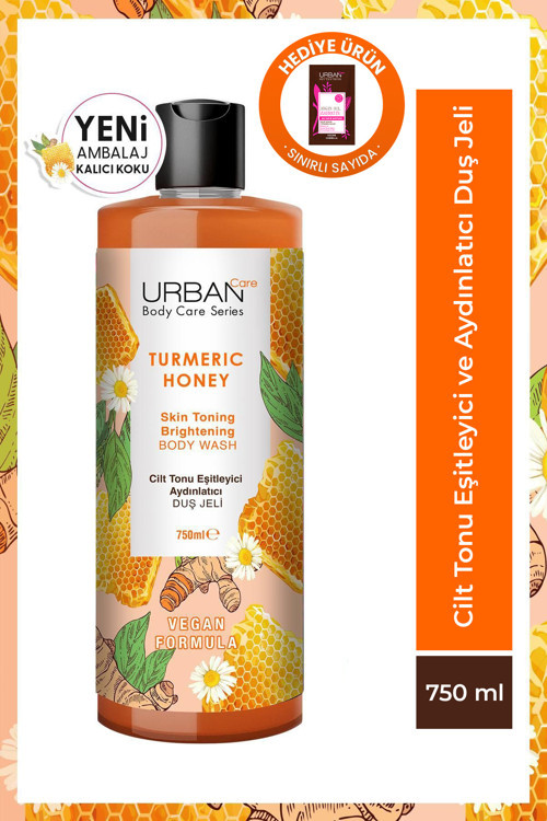 Body Series Turmeric Honey Duş Jeli 750 ml + Argan Oil & Keratin Şampuan 10ml
