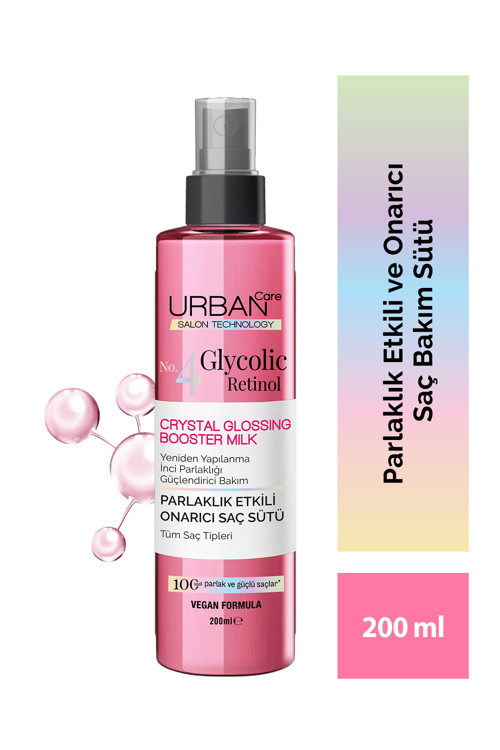 Glycolic Retinol Parlaklık Etkili Onarıcı Saç Bakım Sütü-200ml-Gloss