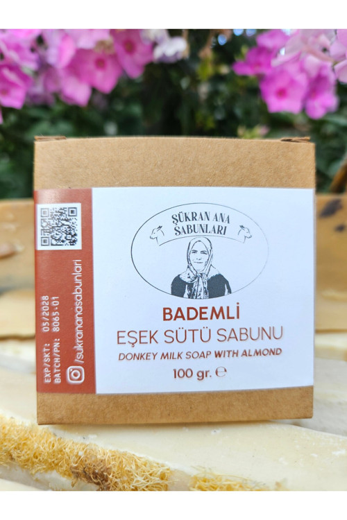 Bademli Zeytin Yağlı Eşek Sütü Sabunu 100 gr