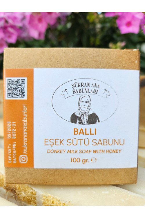 Ballı Zeytin Yağlı Eşek Sütü Sabunu 100 Gr