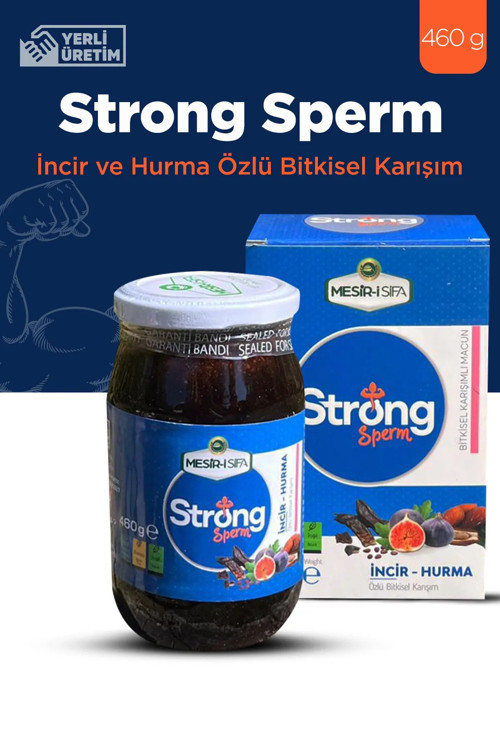 Strong Sperm İncir - Hurma Özlü Erkeklere Özel Macun 460 G