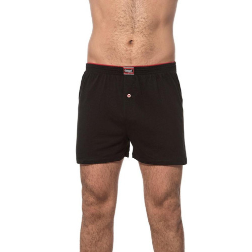 Erkek Pamuklu Şardonlu Boxer Düz Renk Baksır 0041