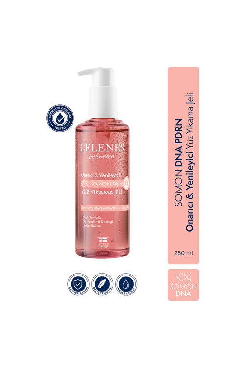 Somon DNA PDRN Onarıcı & Yenileyici Yüz Yıkama Jeli, 250 ml