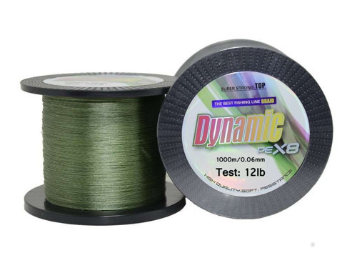 Dynamic PE 8 Örgü İpi Misina 1000mt Yeşil 0.25 MM