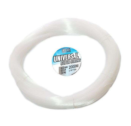 Universal Çile 2000mt Monofilament Misina Beyaz 0.45 MM