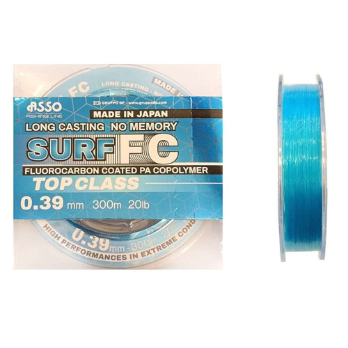 Surf FC COATED Copolymer 300mt Long Casting No Memory Blue