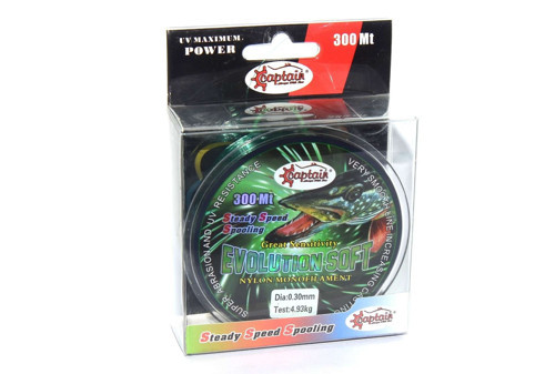 Evolution Soft 300mt Monofilament Misina Yeşil 0.35 MM