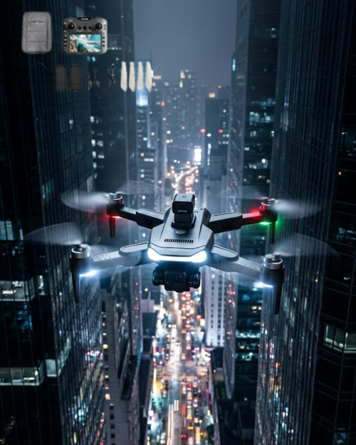 popüler Uzaktan Kontrollü 4K Drone Akıllı Uçuş Modları ve Geniş Açılı Kamera Özellikli 2