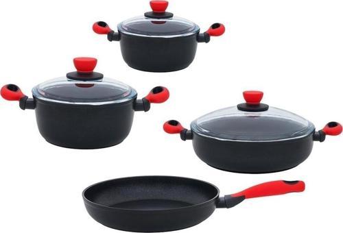 LE-CLR2325SET07RD COLORGY 7 PRC TENCERE SET KIRMIZI