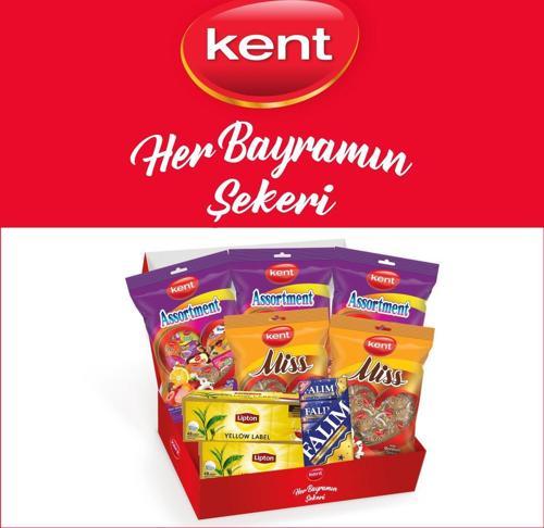 Assortment & Missbonbon Sütlü Bayram Şekeri 5'li & Falım Damla Sakızı - Lipton Demlik Poşet Çay