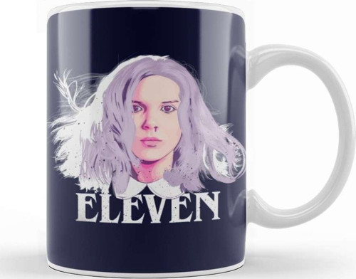 Stranger Things Eleven 08 Kupa Bardak Porselen