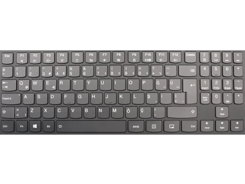 Lenovo 5CB0N00228 Klavye Işıklı Beyaz Tuş