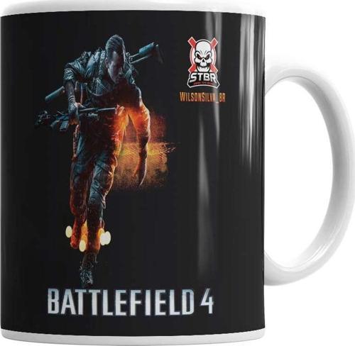 Battlefıeld Stbr Soldado Kupa Bardak Porselen
