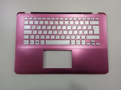 Sony Vaio SVF14A13CXP Klavye Kasa Silver Işıklı