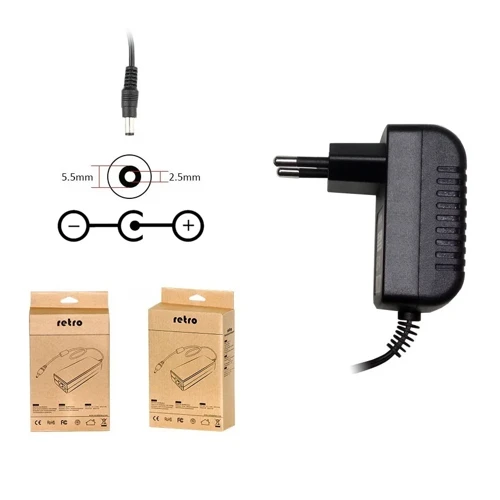27V 500mA (0.5A) 13.5W Adaptör - Şarj Aleti RETRO