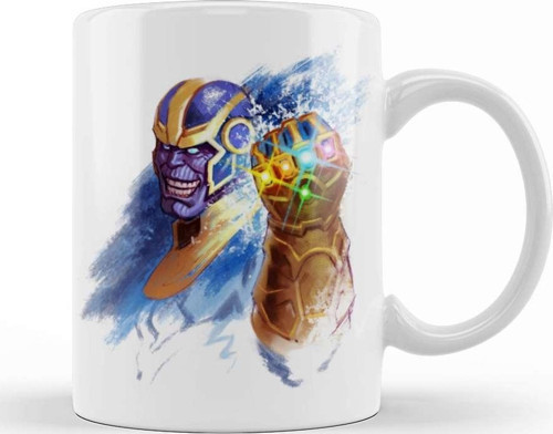 Thanos Infinity Gauntlet Kupa Bardak Porselen