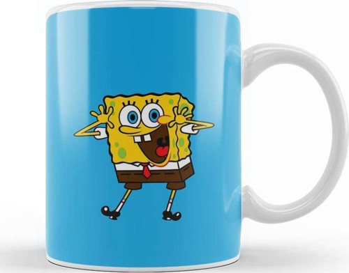 Sünger Bob Sponge Bob 05 Kupa Bardak Porselen