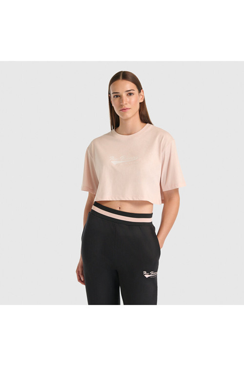 WNT3509 Pembe Kadın Tişört