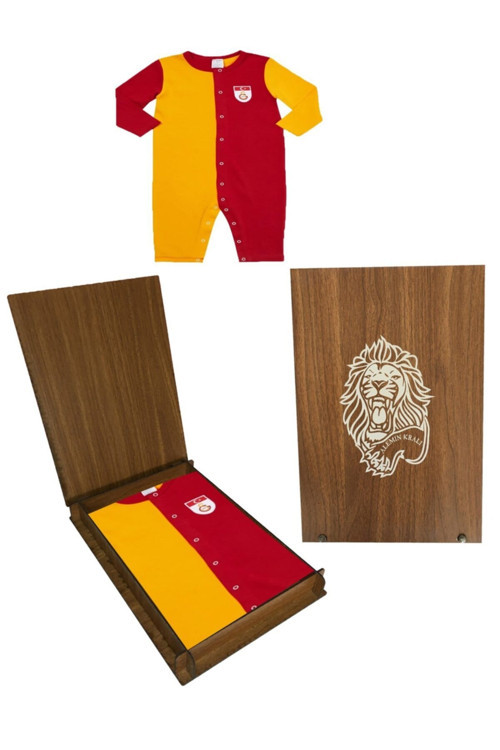 Bebek Metin Oktay Forma Tulum Hediye Aslan Ahşap Kutulu