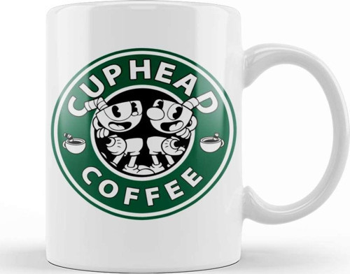Coffee Cuphead Exclusive Kupa Bardak Porselen