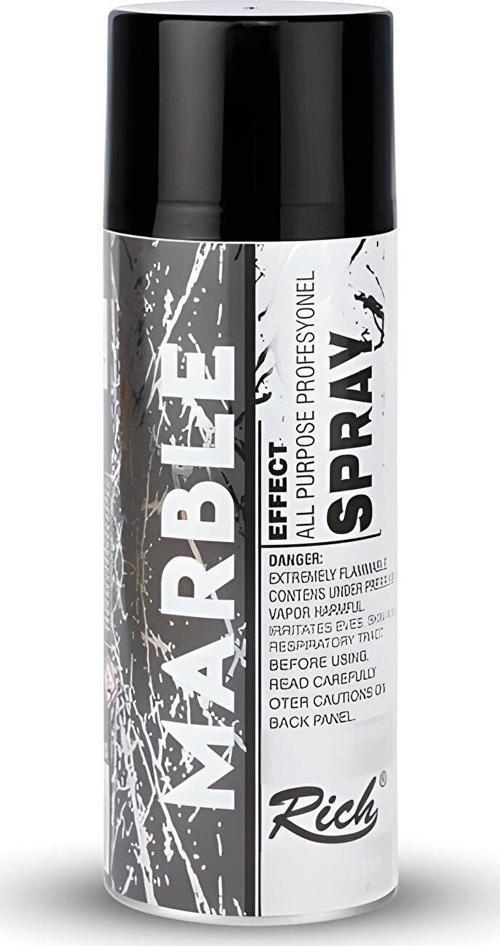 Sprey Mermer Efekti 200 Ml Gümüş 200-05678