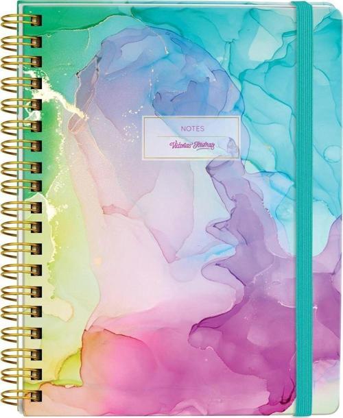 Victoria'S Journals Sert Kapak Spiralli Defter 17X24 Cm 96 Yaprak Çizgili 123-0070