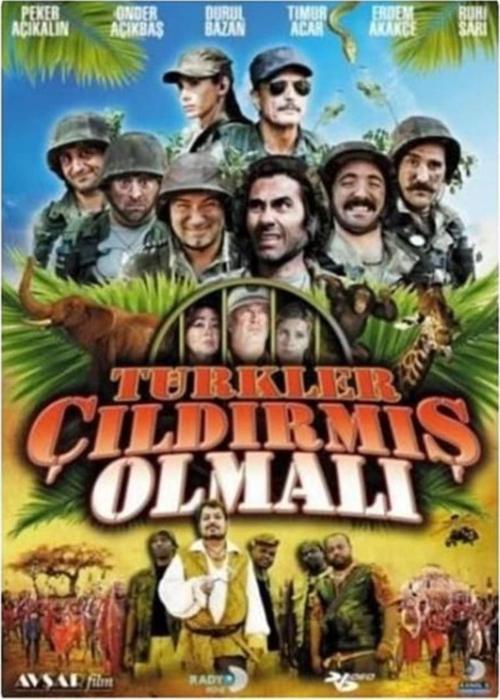 Türkler Çıldırmış Olmalı ( DVD ) Ambalajında