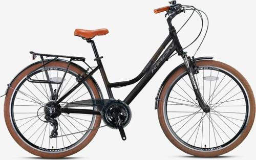 CX 300 28" Jant Şehir Bisikleti Unisex 15' Kadro 24 Vites HD Mat Gri Siyah Kahverengi