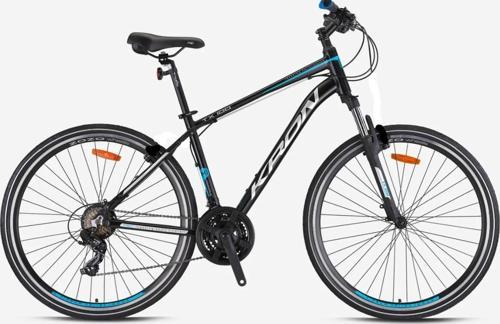 TX100 Treeking 28" Jant 21 Vites 20' Kadro Hidrolik Disk Şehir Bisiklet Mat Siyah Gri Mavi