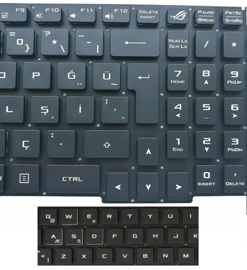 Asus FX553VW Klavye Işıklı