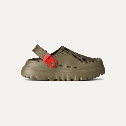 Erkek Terlik 1175051 UGG M PEAKMOD BREATHE BURNT OLIVE / RED PEPPER