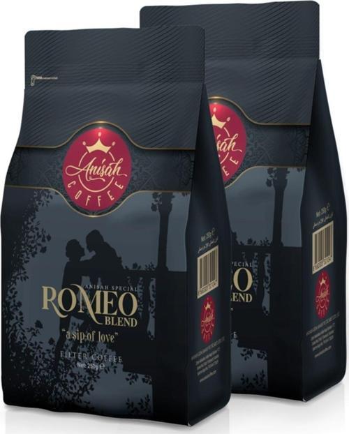 Romeo Blend Öğütülmüş Filtre Kahve 250 gr 2'li Paket