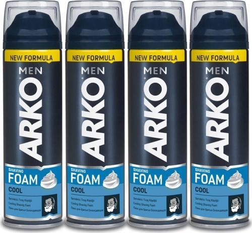 Tıraş Köpüğü Cool 4x200ml