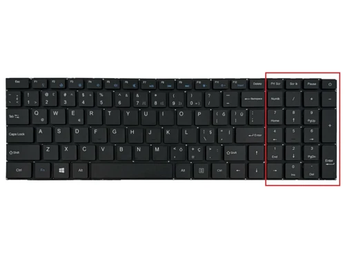 TechnoPc AuraBook T15S5 Klavye V2