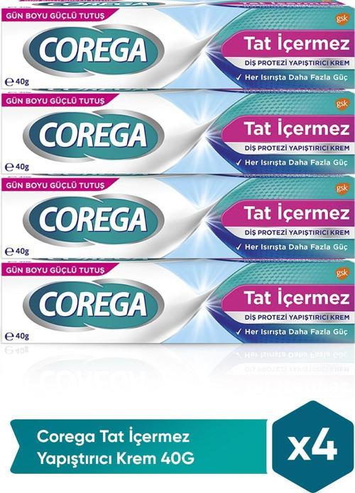 Tat İçermez Yapıştırıcı Krem 40G x 4 Adet