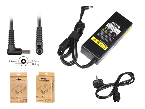Asus 19V 4.74A 90W İğne Uçlu Uç Şarj Adaptör RETRO