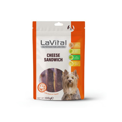 Ördek Etli ve Peynirli Köpek Ödülü 100 Gr
