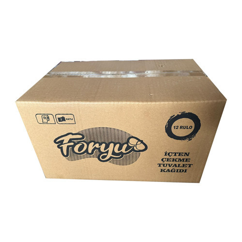 İçten Çekme Cimri Small Beyaz Rulo Tuvalet Kağıdı - 4 Kg - 2 Kat - 12 Adetlik Koli