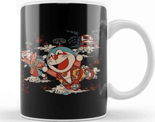 Dora-Zombie Doraemon Kupa Bardak Porselen