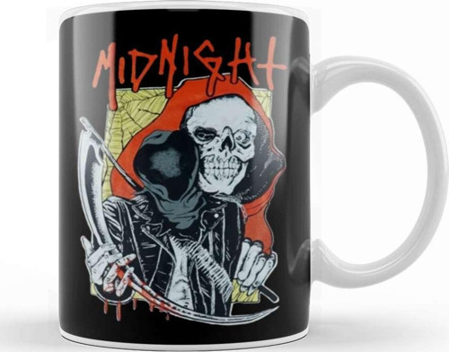 Grim Reaper Midnight Kupa Bardak Porselen
