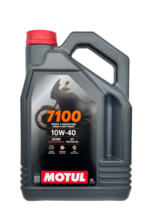 7100 10W 40 4T 4 Litre Motosiklet Motor Yağı - 0781387029388