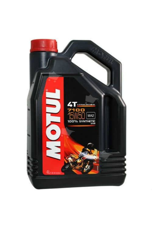 7100 15W50 %100 Sentetik Motosiklet Motor Yağı 4 Litre - 0781387029463