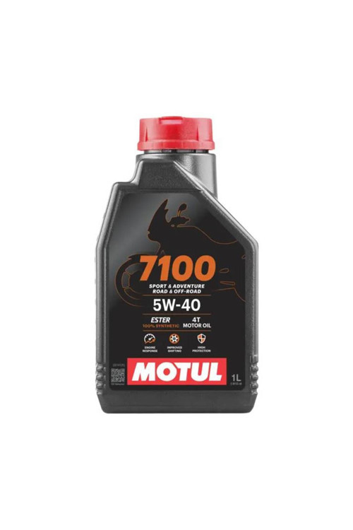 7100 4T 5W-40 1 Litre 4 Zamanlı Motosiklet Motor Yağı - 0781387029500