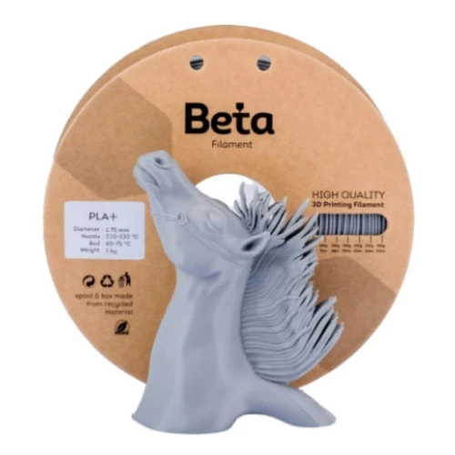 PLA+ Filament Grey 1.75mm