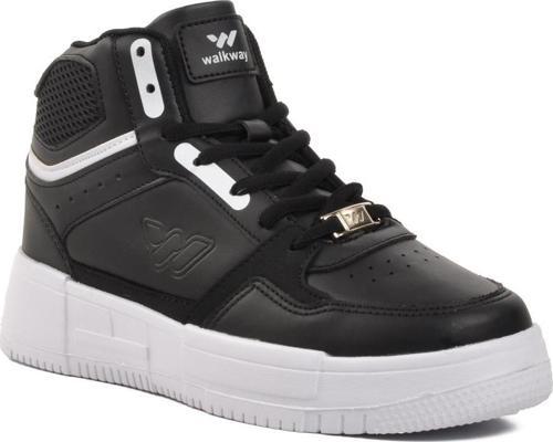 Berry Hi Siyah-Beyaz Bağcıklı Unisex Hi Sneaker