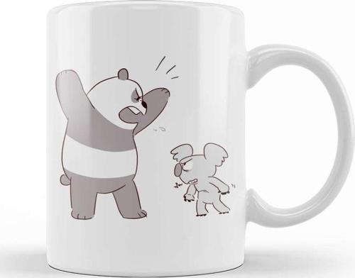 Nom Nom We Bare Bears 05 Kupa Bardak Porselen