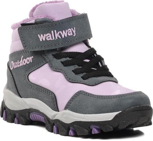 Leo-P Lila İçi Kürklü Çocuk Outdoor Bot