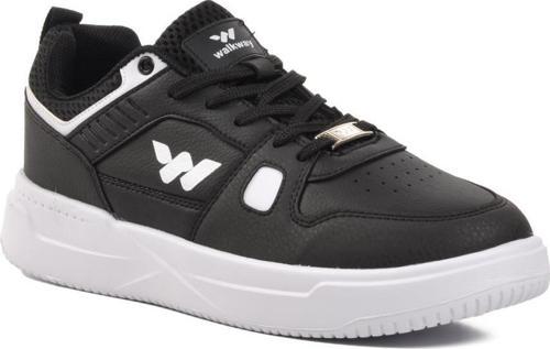 Ulm Siyah-Beyaz Bağcıklı Erkek Sneaker