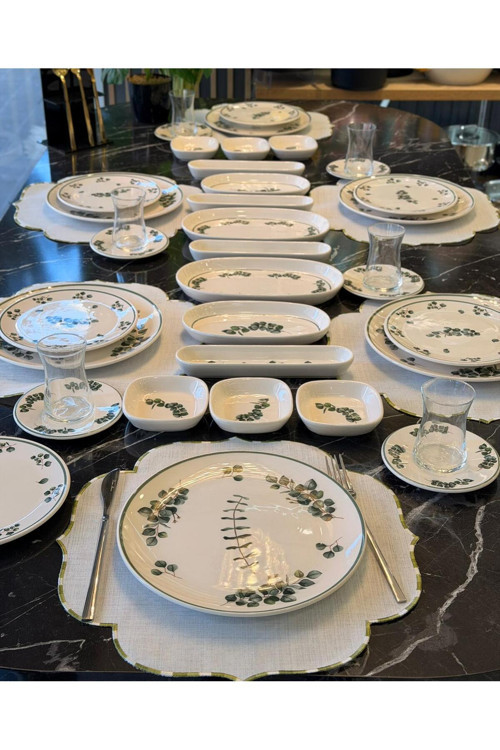 38 Parça Greenone Kahvaltı Takımı