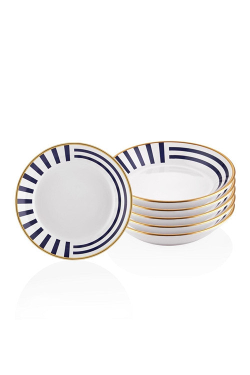 Ligne Stoneware Yemek Tabağı - 6lı Set 20 Cm Lgn0011